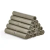 Jätesäkit 15 rullaa (10 kpl/rulla), 240 litraa, läpinäkyvät