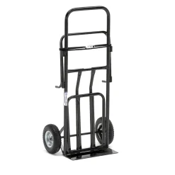 Jätesäkkikärry 100 kg, musta