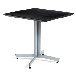 Kahvilapöytä SANNA 700x700x720 mm, silver/musta