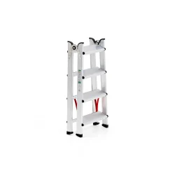 Kaksipuoliset tikkaat BRINK 4 askelmaa, korkeus: 940 mm