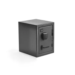 Kassakaappi CONTAIN Koodilukko, 450x350x400 mm, musta