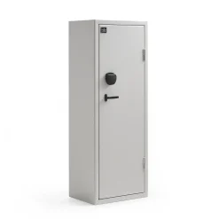 Kassakaappi CONTAIN Koodilukko, 1500x550x400 mm, valkoinen