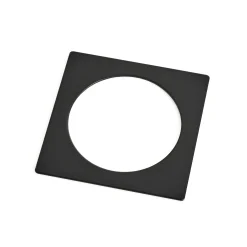 Kehys UNIFY pöytäpistorasiaan Ø 79 mm, musta