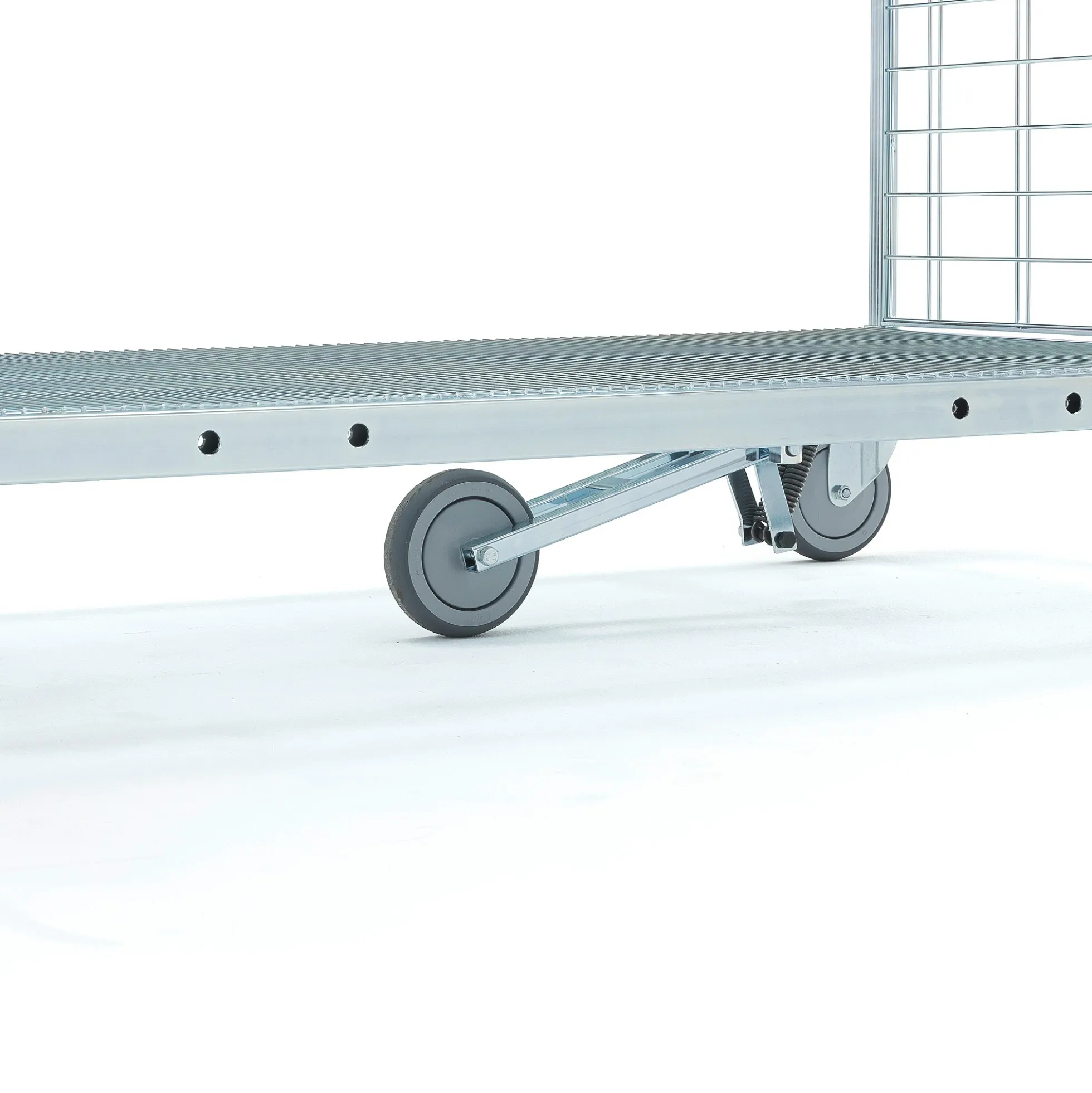 Keräilyvaunu PICKUP Hyllytasot, tikkaat, 1380x660 mm