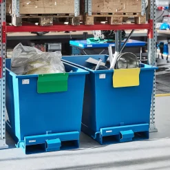 Kierrätysmerkki kippikonttiin AZURE 3 kpl/pk, vihreä