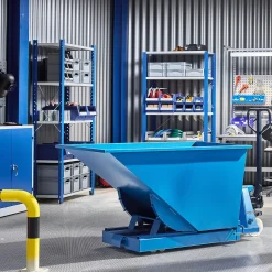 Kippikontti AZURE 600 litraa, sininen
