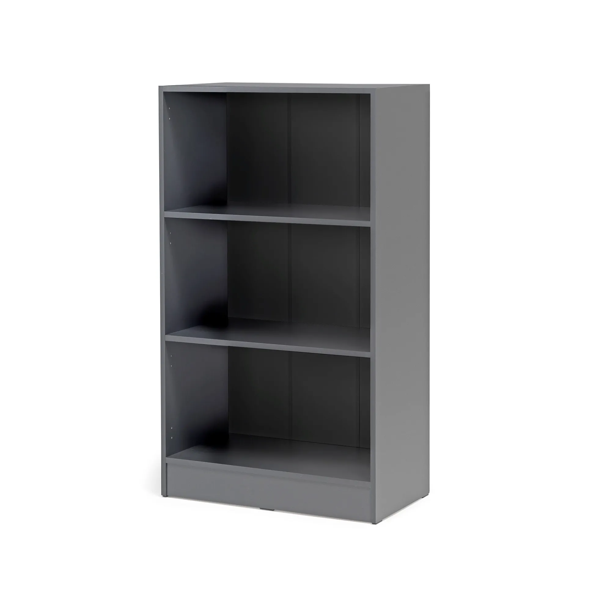 Kirjahylly FLEXUS 1325x760x415 mm, harmaa laminaatti