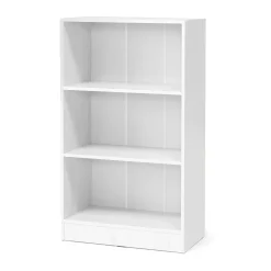 Kirjahylly FLEXUS 1325x760x415 mm, valkoinen laminaatti