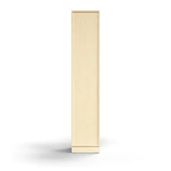 Kirjahylly QBUS 4 hyllytasoa, sokkeli, 2020x400x400 mm, koivu