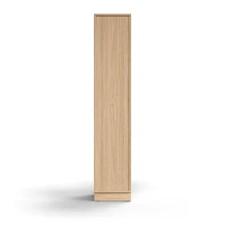 Kirjahylly QBUS 4 hyllytasoa, sokkeli, 2020x400x400 mm, tammi