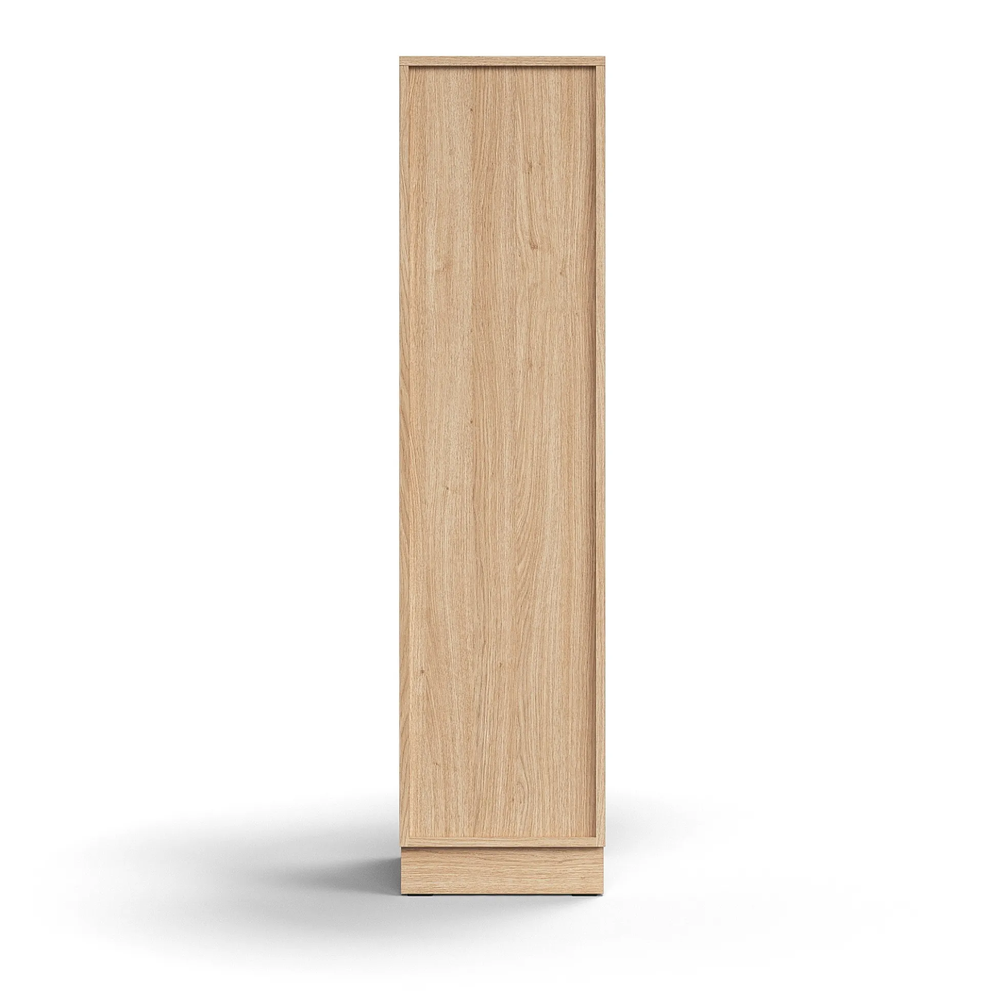 Kirjahylly QBUS 3 hyllytasoa, sokkeli, 1636x400x400 mm, tammi