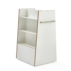 Kirjavaunu STORY Kaksipuolinen, 1215x876x652 mm, valkoinen