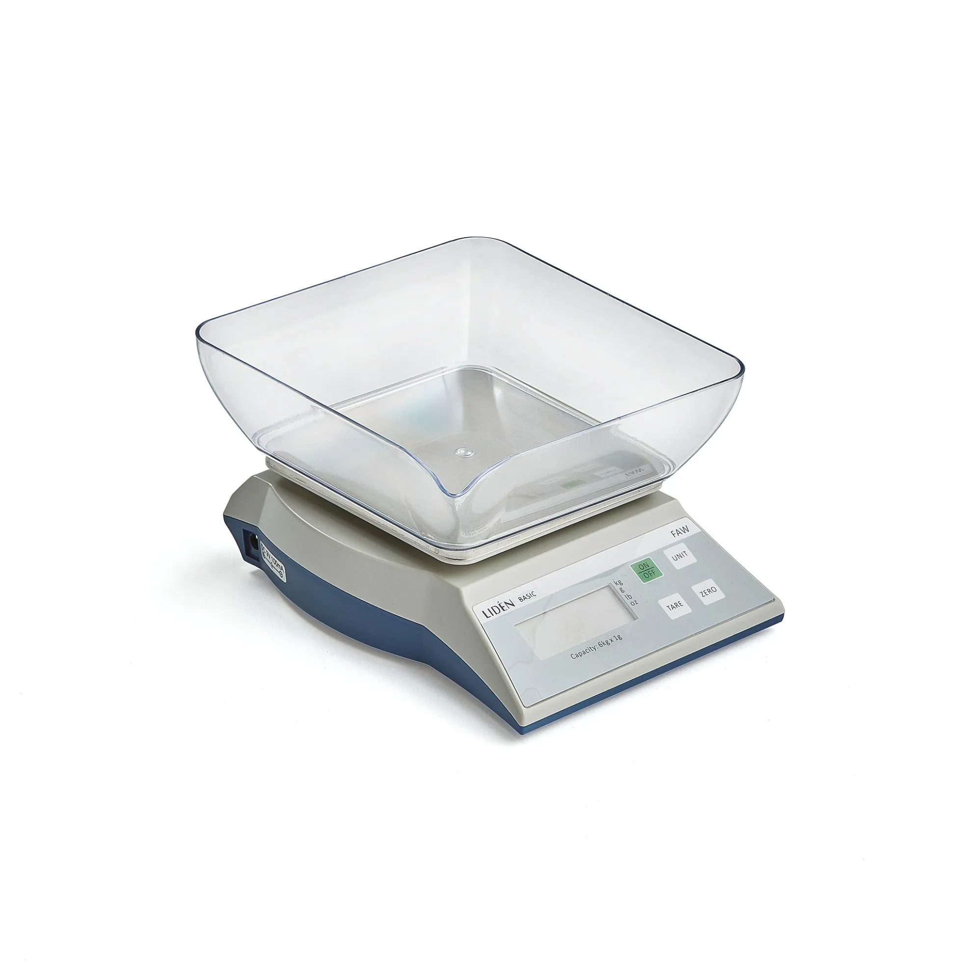 Kirjevaaka 6000 g, tarkkuus 1 g