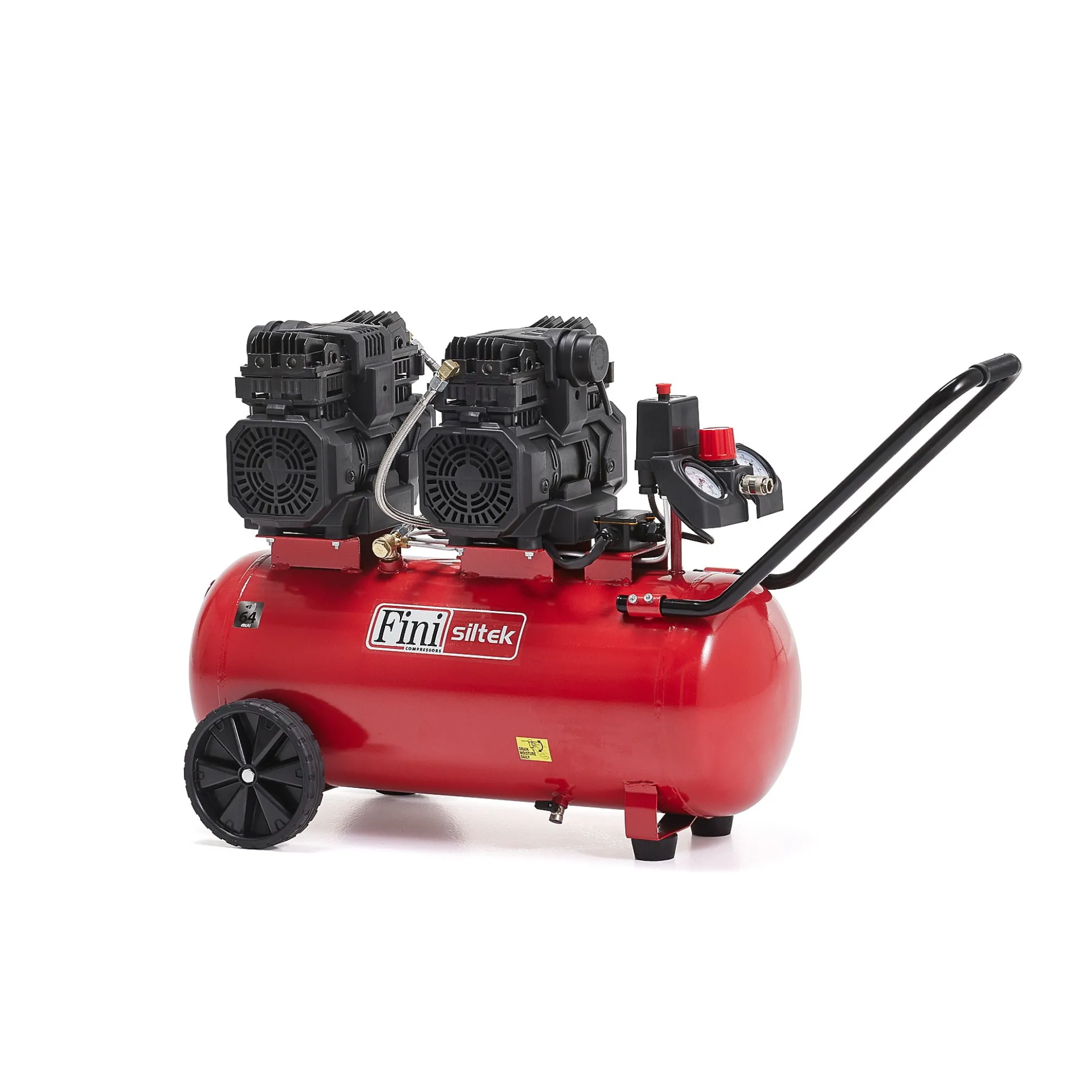 Kompressori 50L - 2 2kW, 160l/min, 64 dB(A), öljytön