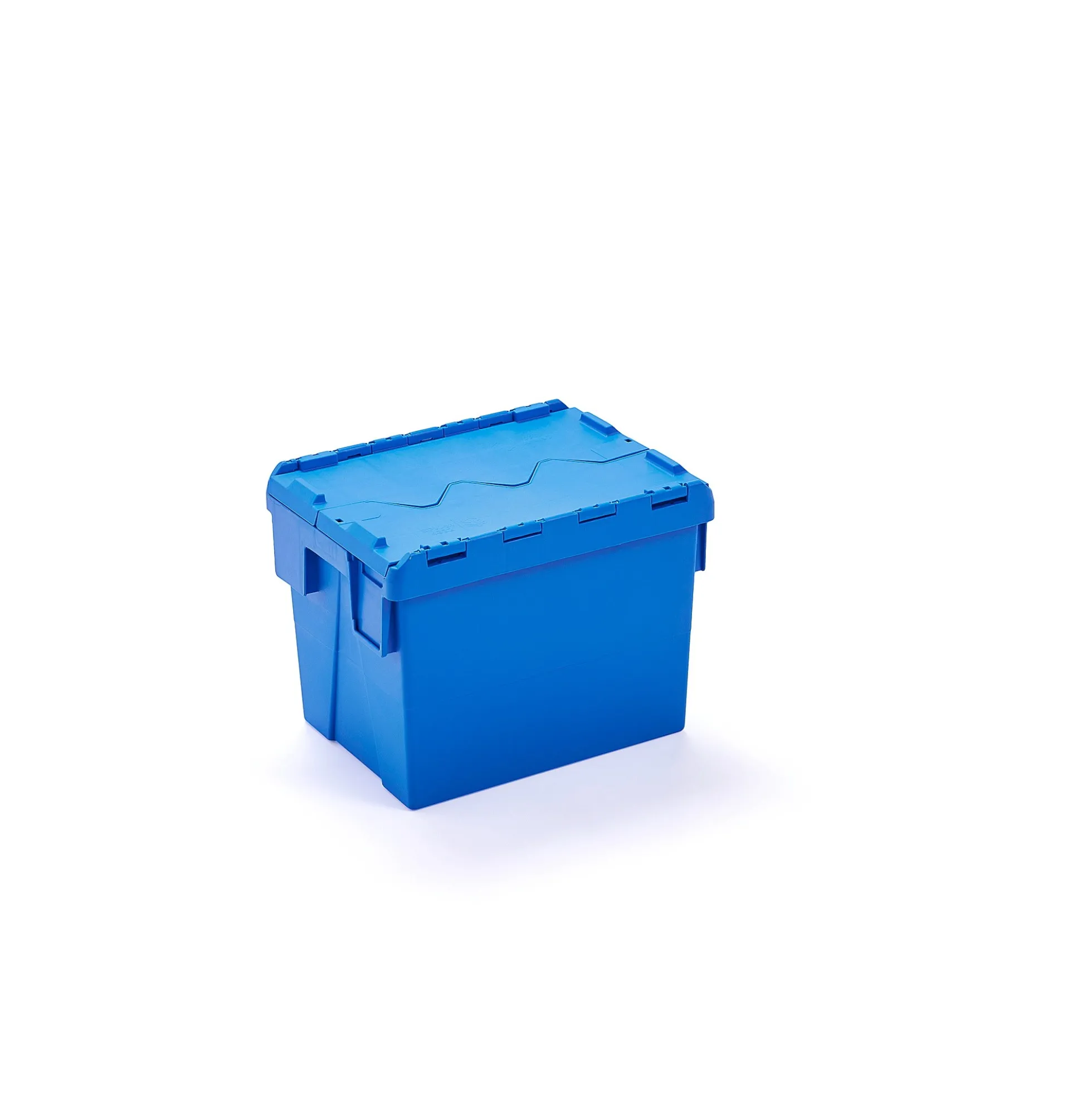 Kuljetusmuovilaatikko GAYLE 400x300x320 mm, 38 L, sininen