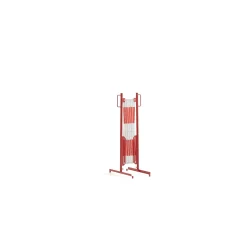 Kulkueste Joustava, ilman pyöriä, 3000 mm, punainen/valkoinen