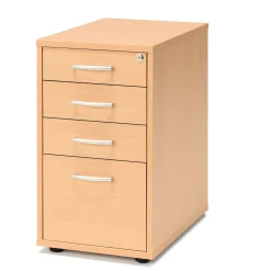 Laatikosto FLEXUS Syvyys: 600 mm, pyökkilaminaatti