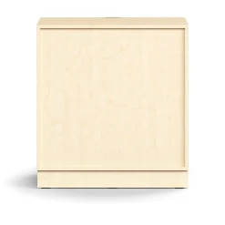 Laatikosto QBUS Sokkeli, avoimet kahvat, 868x800x420 mm, koivu