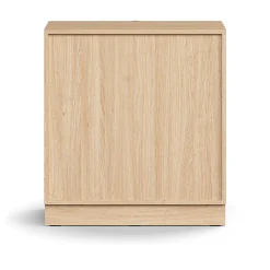 Laatikosto QBUS Sokkeli, kahvat, 868x800x400 mm, tammi