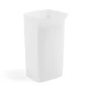 Lajitteluastia ALFRED 590x320x360 mm, 40 litraa, valkoinen