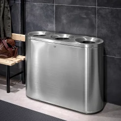 Lajitteluastia CLARK 3x48 l, Ø 200 mm, ruostumaton teräs