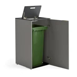 Lajittelukaappi CELSIUS Harmaa, 1 x 120-litrainen astia