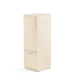 Lajittelukaappi FAHRENHEIT 1 laatikko, 1250x430x455 mm, laminaatti, koivu