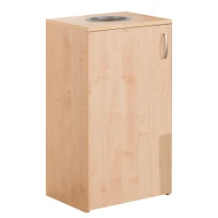 Lajittelukaappi jätesäkkitelineelle 980x510x450 mm, pyökkilaminaatti