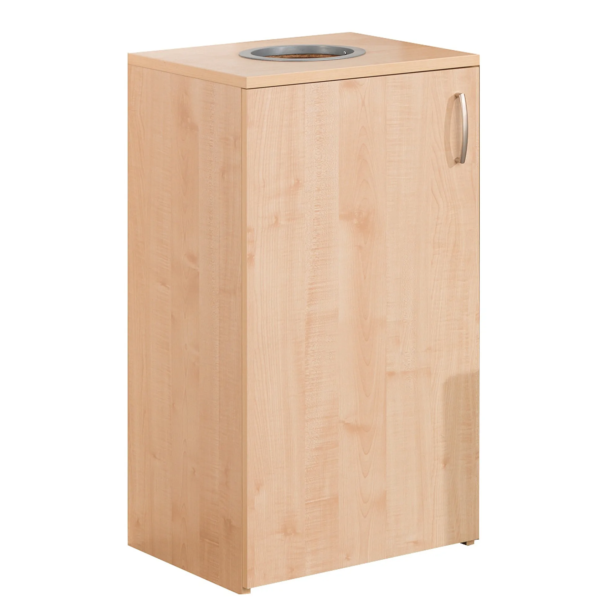 Lajittelukaappi jätesäkkitelineelle 980x510x450 mm, pyökkilaminaatti