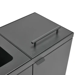 Lajitteluyksikkö BICA 3 lokeroa, kansi/aukkosyöttö, 3x65 L, antrasiitti