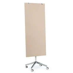 Lasikirjoitustaulu STELLA Pyörällinen, 650x1575 mm, vaaleanruskea