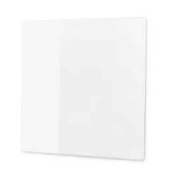 Lasikirjoitustaulu STELLA 500x500 mm, valkoinen