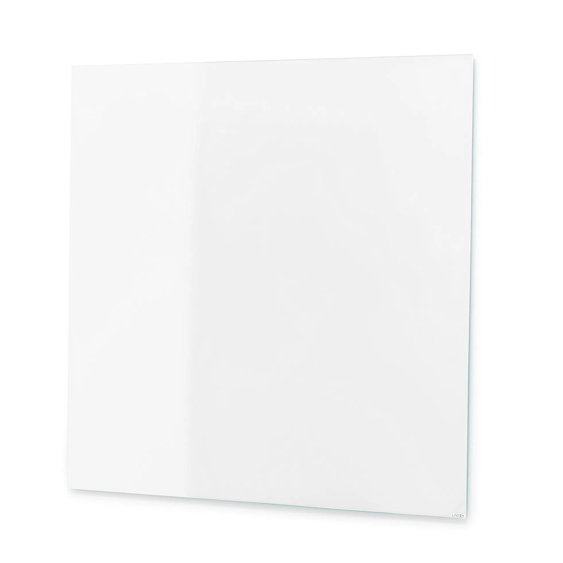 Lasikirjoitustaulu STELLA 500x500 mm, valkoinen
