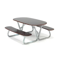 Lasten piknikpöytä BLABAR 1400x1400x650 mm
