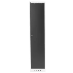 Latauskaappi RECOVER 19 lokeroa, 1800x400x500 mm, musta, harmaa