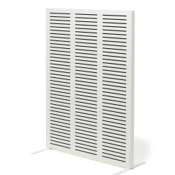Lattiaseinäke LUGN 1400 x 1000 mm, valkoinen