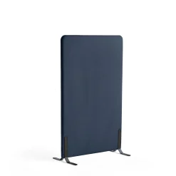 Lattiasermi ZONE 1360x800x46 mm, kangas Hush, mustat jalat, laivastonsininen
