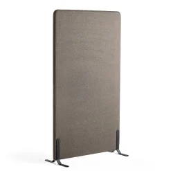 Lattiasermi ZONE 1700x1000x46 mm, kangas Hush, mustat jalat, vaaleanruskea