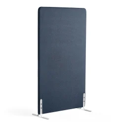 Lattiasermi ZONE 1700x1000x46 mm, kangas Hush, valkoiset jalat, laivastonsininen