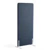 Lattiasermi ZONE 1700x800x46 mm, kangas Hush, valkoiset jalat, laivastonsininen