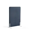 Lattiasermi ZONE 1360x1000x46 mm, kangas Hush, valkoiset jalat, laivastonsininen