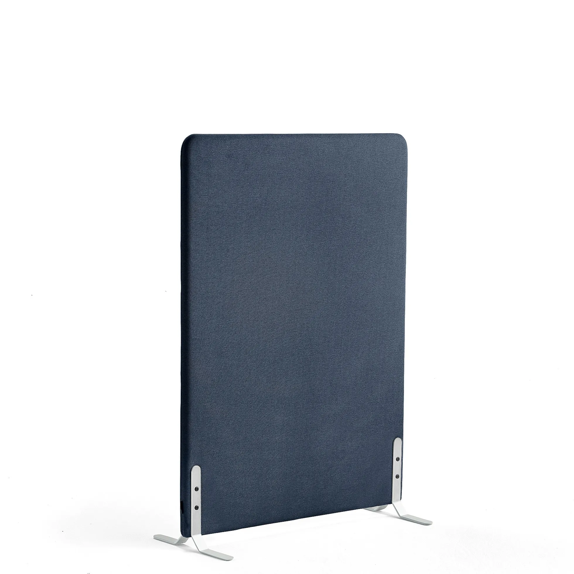 Lattiasermi ZONE 1360x1000x46 mm, kangas Hush, valkoiset jalat, laivastonsininen