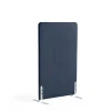 Lattiasermi ZONE 1360x800x46 mm, kangas Hush, valkoiset jalat, laivastonsininen