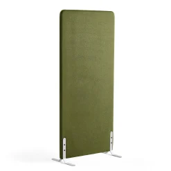 Lattiasermi ZONE 1700x800x46 mm, kangas Hush, valkoiset jalat, metsänvihreä