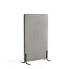 Lattiasermi ZONE 1360x800x46 mm, kangas Rivet, mustat jalat, hopeanharmaa