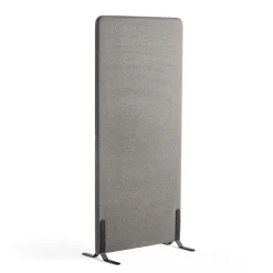 Lattiasermi ZONE 1700x800x46 mm, kangas Rivet, mustat jalat, hopeanharmaa