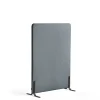 Lattiasermi ZONE 1360x1000x46 mm, kangas Rivet, mustat jalat, siniharmaa
