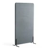Lattiasermi ZONE 1700x1000x46 mm, kangas Rivet, mustat jalat, siniharmaa