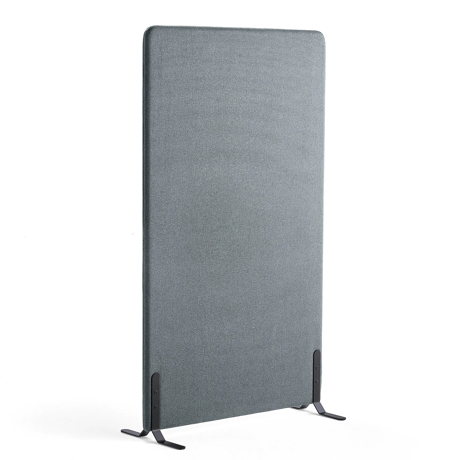 Lattiasermi ZONE 1700x1000x46 mm, kangas Rivet, mustat jalat, siniharmaa