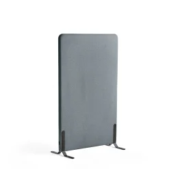 Lattiasermi ZONE 1360x800x46 mm, kangas Rivet, mustat jalat, siniharmaa